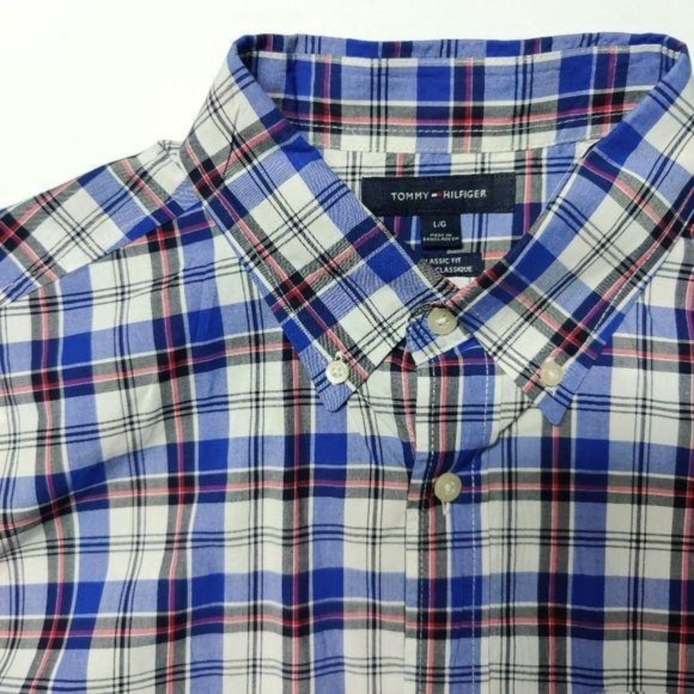 Tommy Hilfiger Men's Button Down Shirt Large